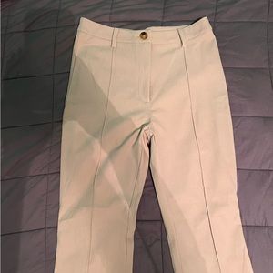 Women’s flare bottom khaki pants
